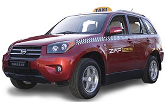 ZAP Electric Taxi: Americký elektromobil má premiéru v Pekingu