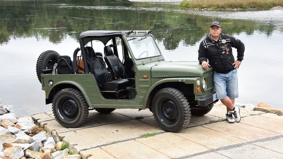 Pořídil si armádní Suzuki LJ 80: Originál z Rakouska sloužil 40 let!