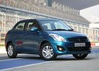 Maruti Suzuki Swift DZire: Nový svišť s batohem pro Indii