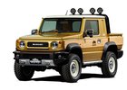 Suzuki Jimny může být i stylovým pick-upem a autem pro přežití