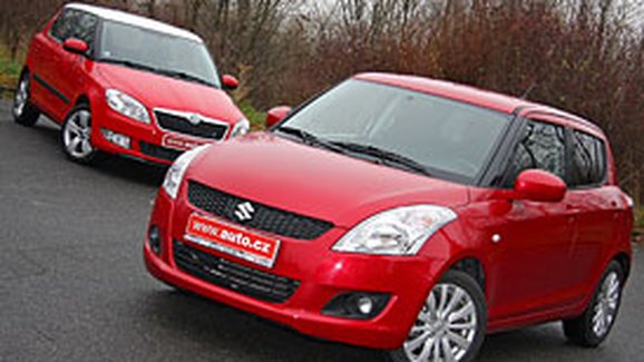 TEST Suzuki Swift 1,2 VVT vs. Škoda Fabia 1,2 TSI – Když dva dělají totéž…