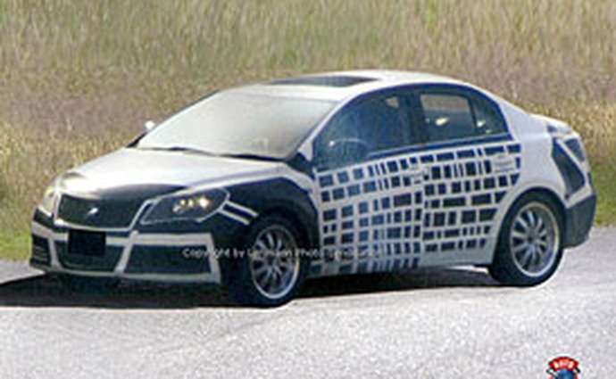 Spy Photos: Suzuki Kizashi - nový sedan je na cestě (první foto)