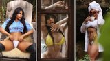 Misska s nejkrásnějším zadečkem Suzy Cortezová: Sexy focení v chatrči!