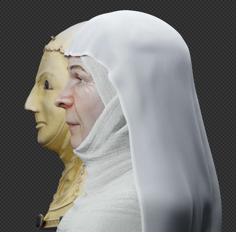 Vědci zrekonstruovali tvář svaté Ludmily.
