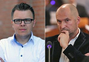 Na Krajském soudě v Brně leží obžaloba z korupce na 11 lidí a dvě firmy. Hlavou skupiny měl být bývalý místostarosta Jiří Švachula (vpravo). Politické „volno“ si vybírá v souvislosti s kauzou i Jiří Faltýnek, syn místopředsedy hnutí ANO.