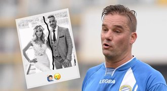 Smutný fotbalový klaun Švancara: Krach manželství! Smutný fotbalový klaun Švancara: Krach manželství!