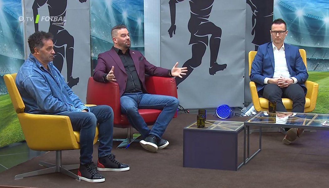 Martin Dejdar, Petr Švancara a Radek Příhoda diskutovali o fotbalové v díle TIKI-TAKA