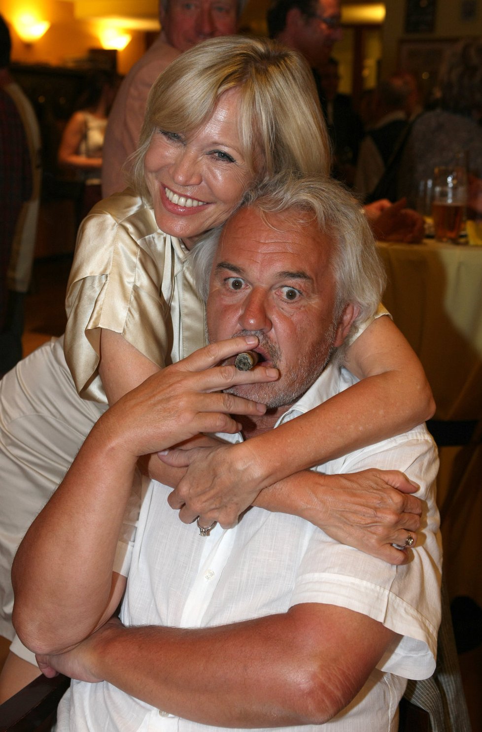 Jana s manželem Pavlem Satorie