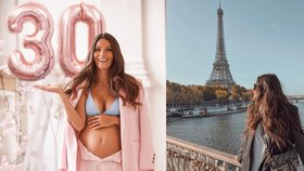Těhotná Nikol Švantnerová: Překvapení v Paříži!