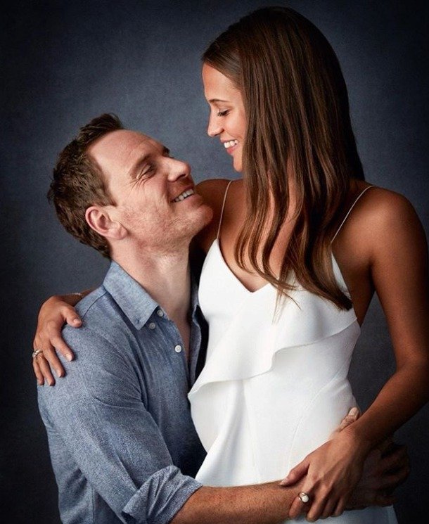 Alicia Vikander a Michael Fassbinder