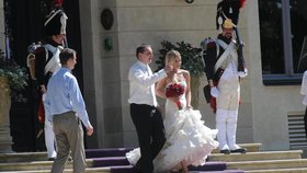 Nevěstě to moc slušelo a ženich byl hrdý, aneb svatba, jak má být!