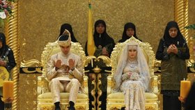 Brunejský sultán provdal svoji dceru: Nejbohatší nevěsta světa řekla Ano
