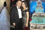 Svatba plná luxusu za 300 milionů! Vdala se rozmazlená dceruška ruského miliardáře.