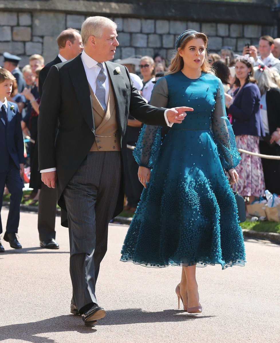 Andrew, vévoda z Yorku a princezna Beatrice