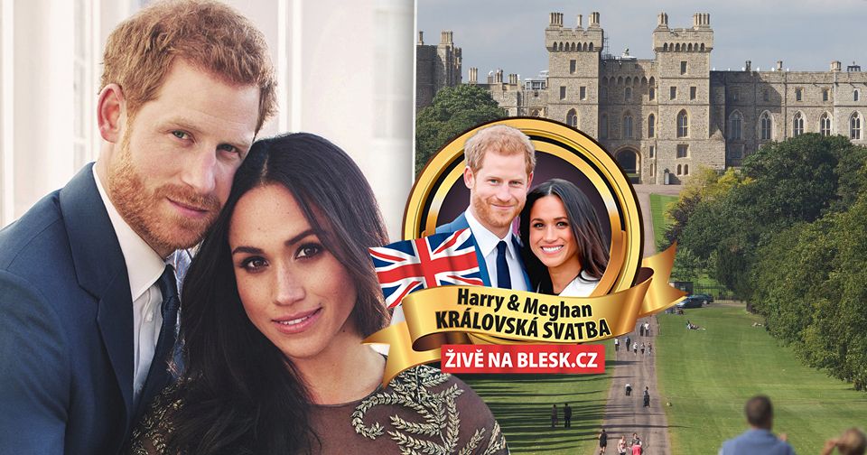 Svatba Harryho a Meghan: Hrad Windsor byl týden předem v obležení fanoušků.