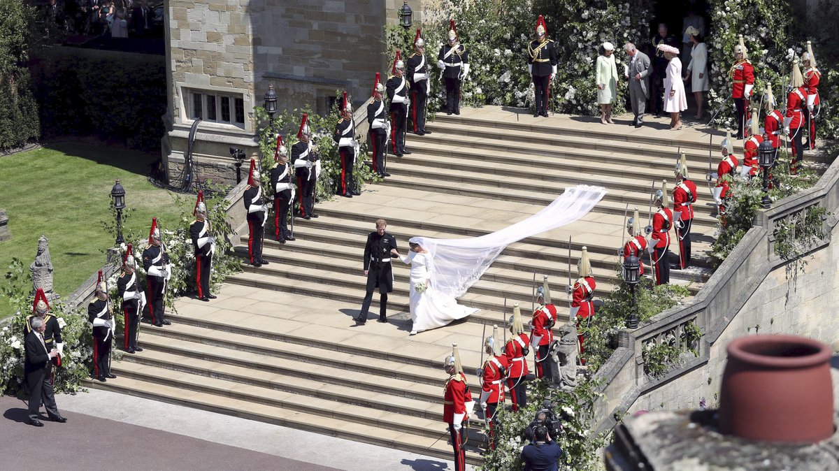 Svatba Harryho a Meghan