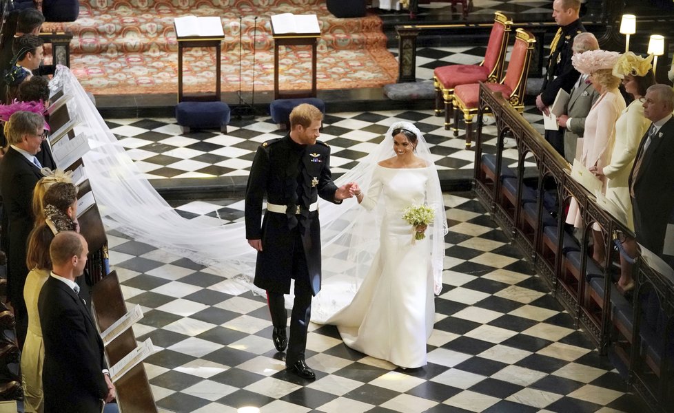 Svatba Harryho a Meghan