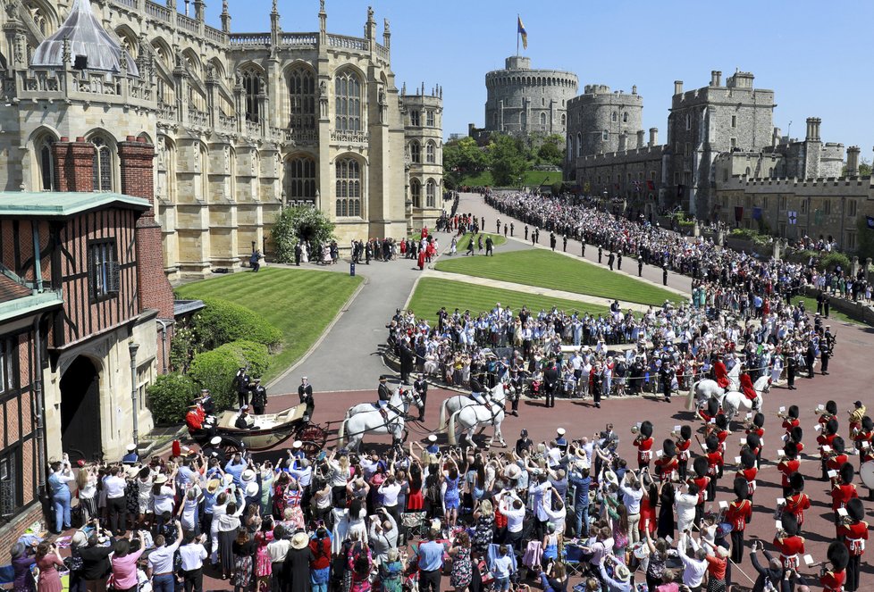 Svatba Harryho a Meghan