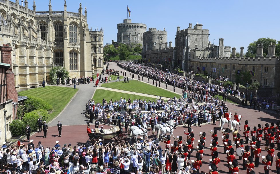 Svatba Harryho a Meghan