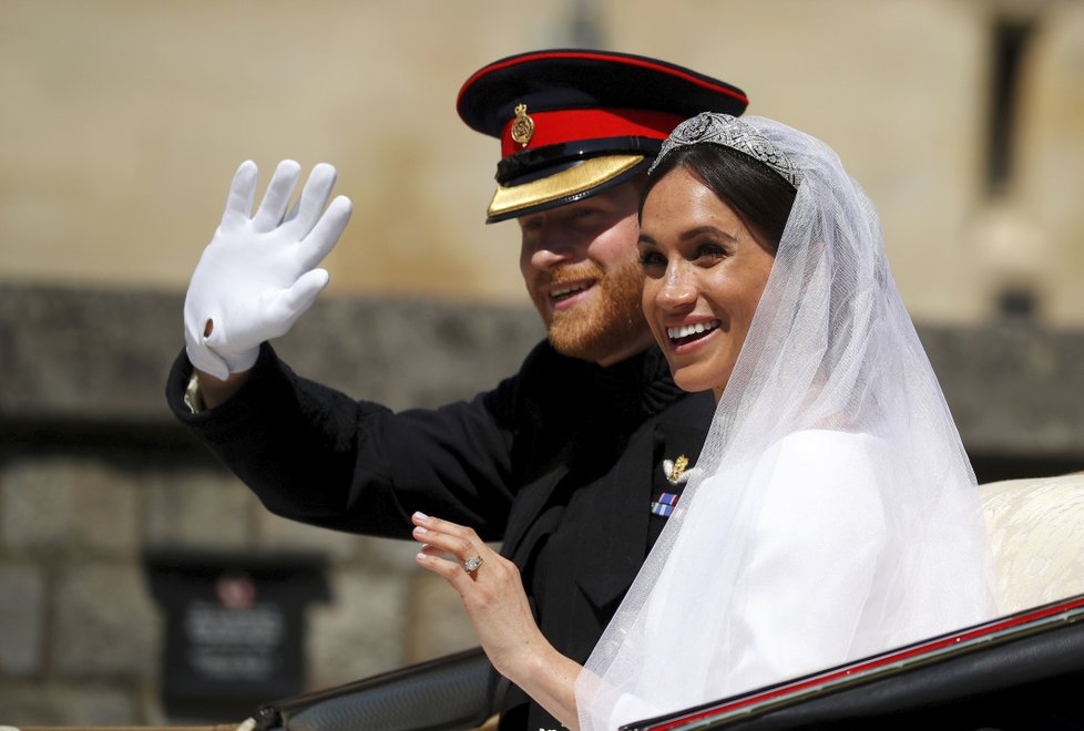 Svatba Harryho a Meghan