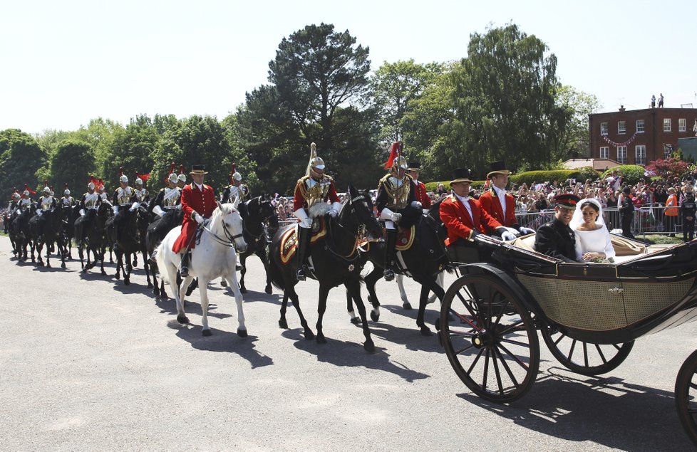 Svatba Harryho a Meghan