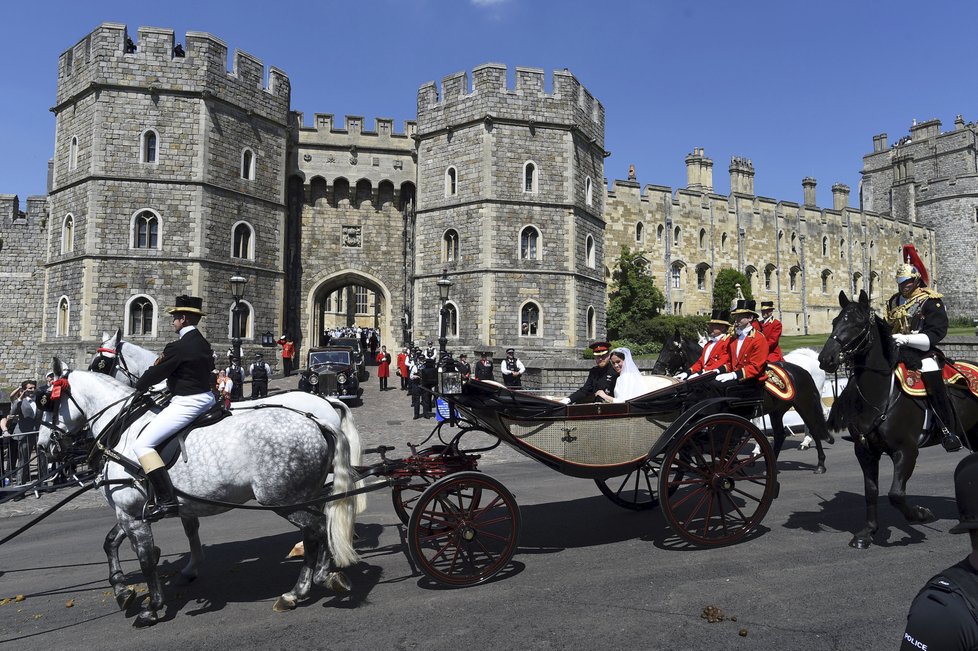 Svatba Harryho a Meghan