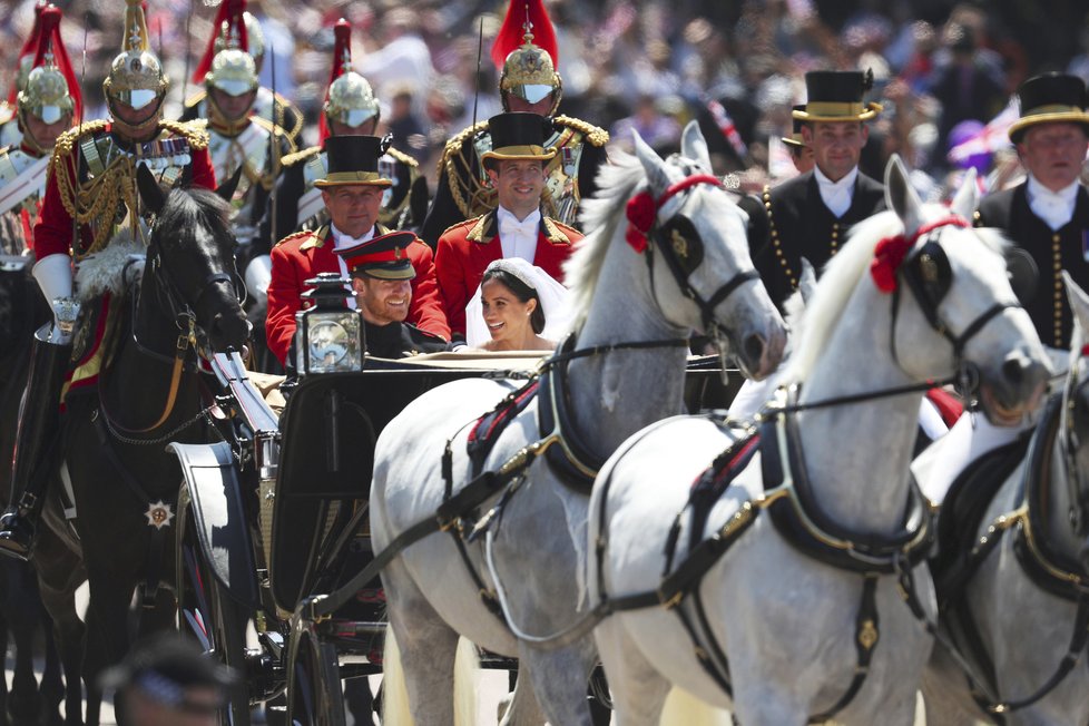 Svatba Harryho a Meghan