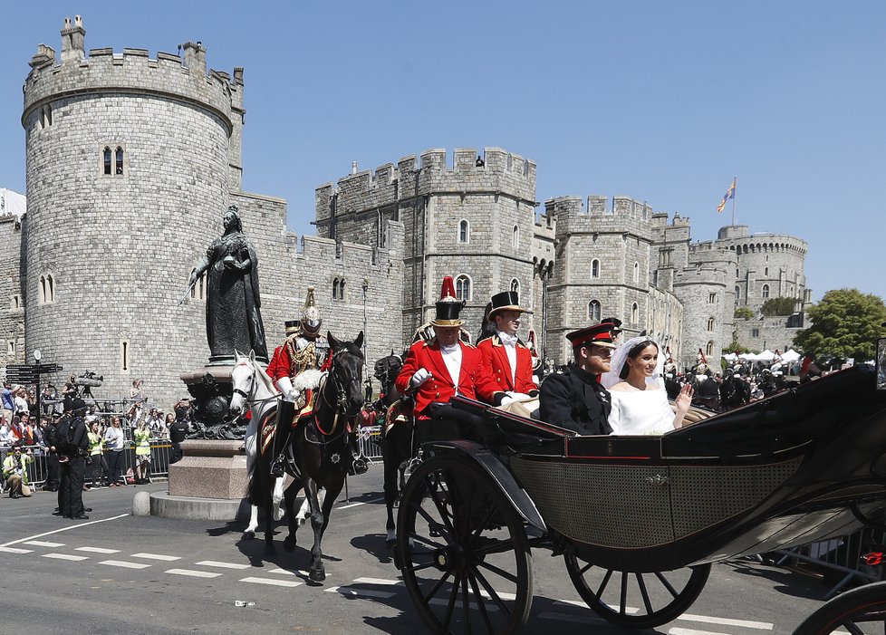 Svatba Harryho a Meghan