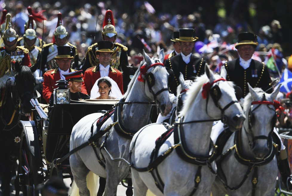 Svatba Harryho a Meghan