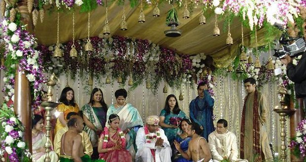 Ilustrační foto: Indická svatba