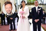 Co na svatební outfity novomanželů Mynářových říká stylista Dušan Chrástek?
