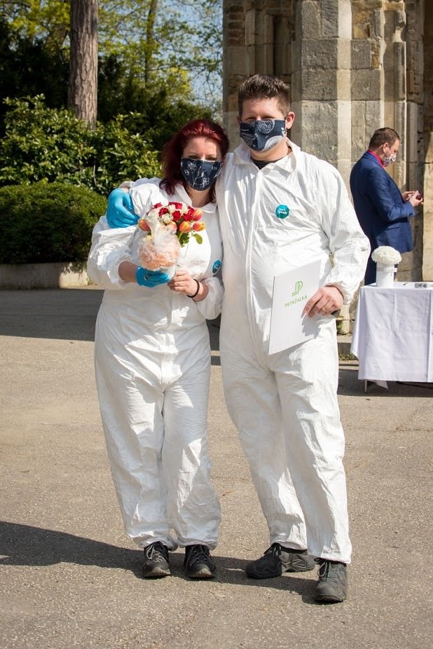 Michaela a Juraj z Bratislavy se vzali během pandemie koronaviru