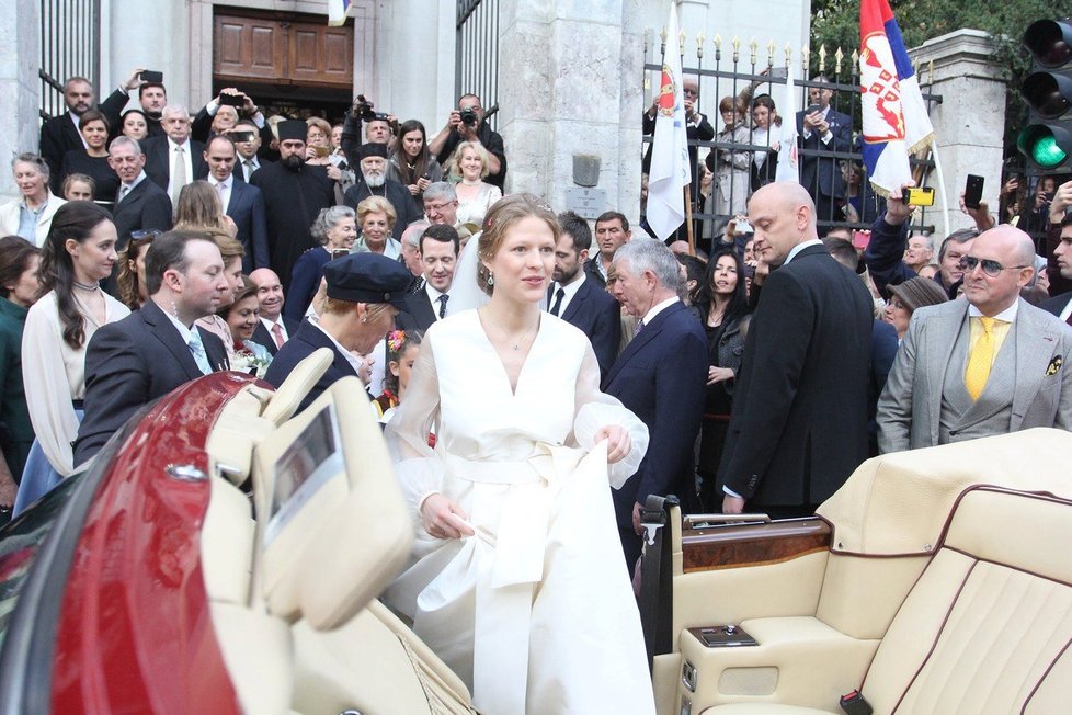 Svatba Jeho královské Výsosti prince Filipa Srbského s Danicou Marinkovič