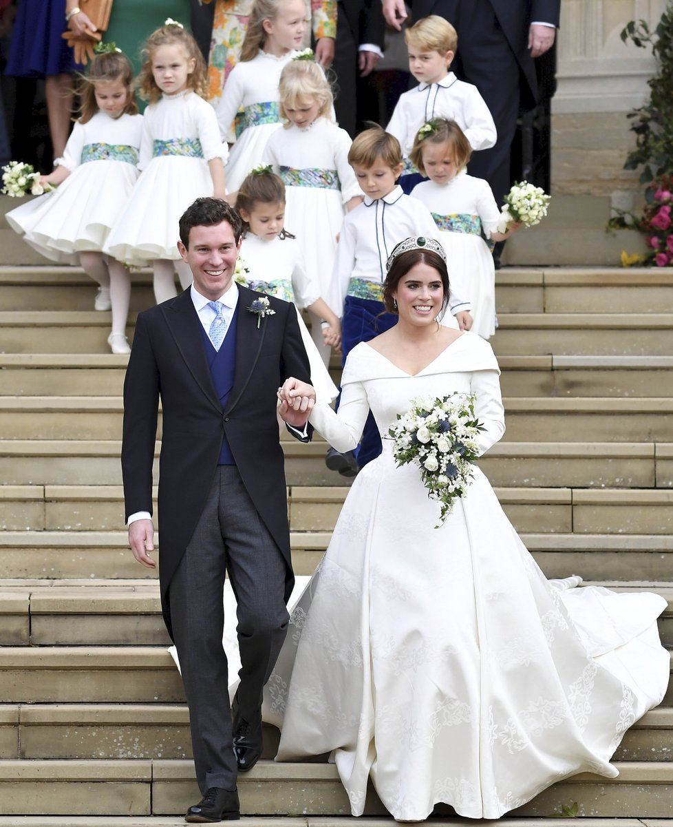 Princezna Eugenie (28) a Jack Brooksbank (32)