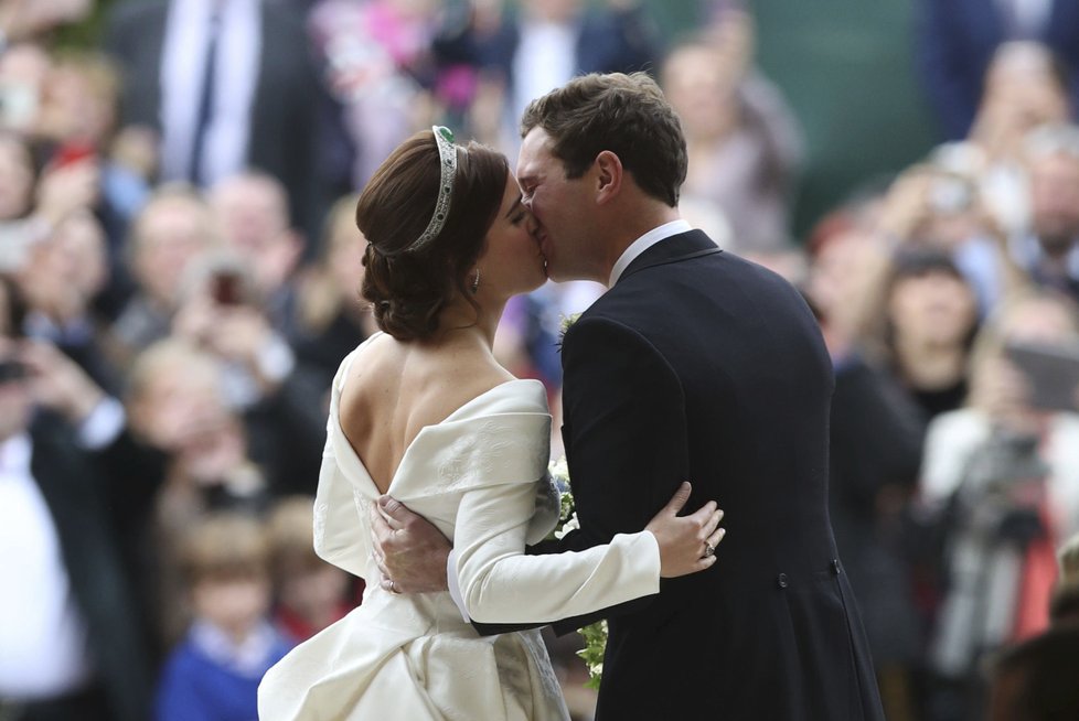 Princezna Eugenie (28) a Jack Brooksbank (32)