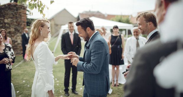 Loňská svatba Michala Janotky