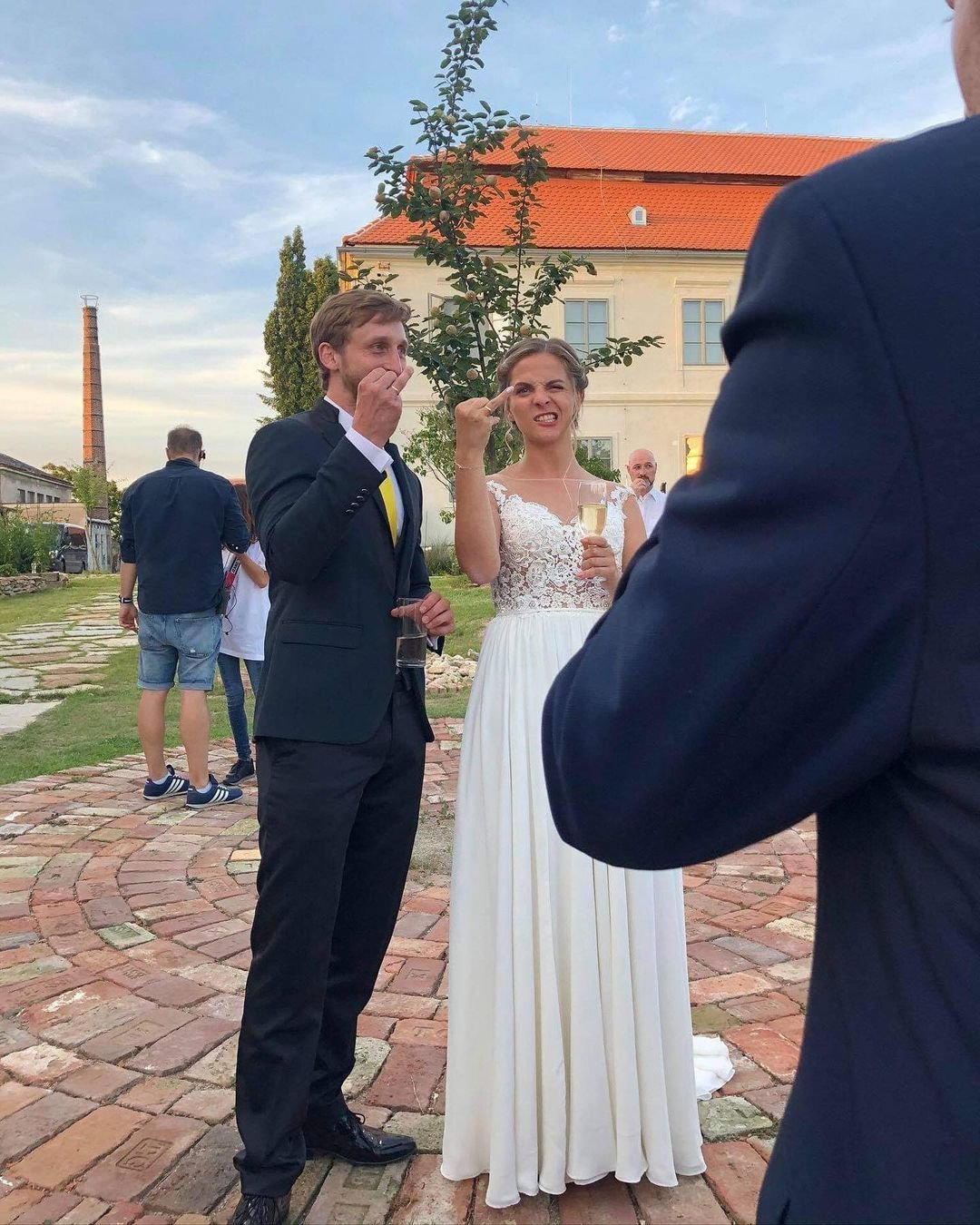 Nevěsta Petra a ženich René z reality show Svatba na první pohled.