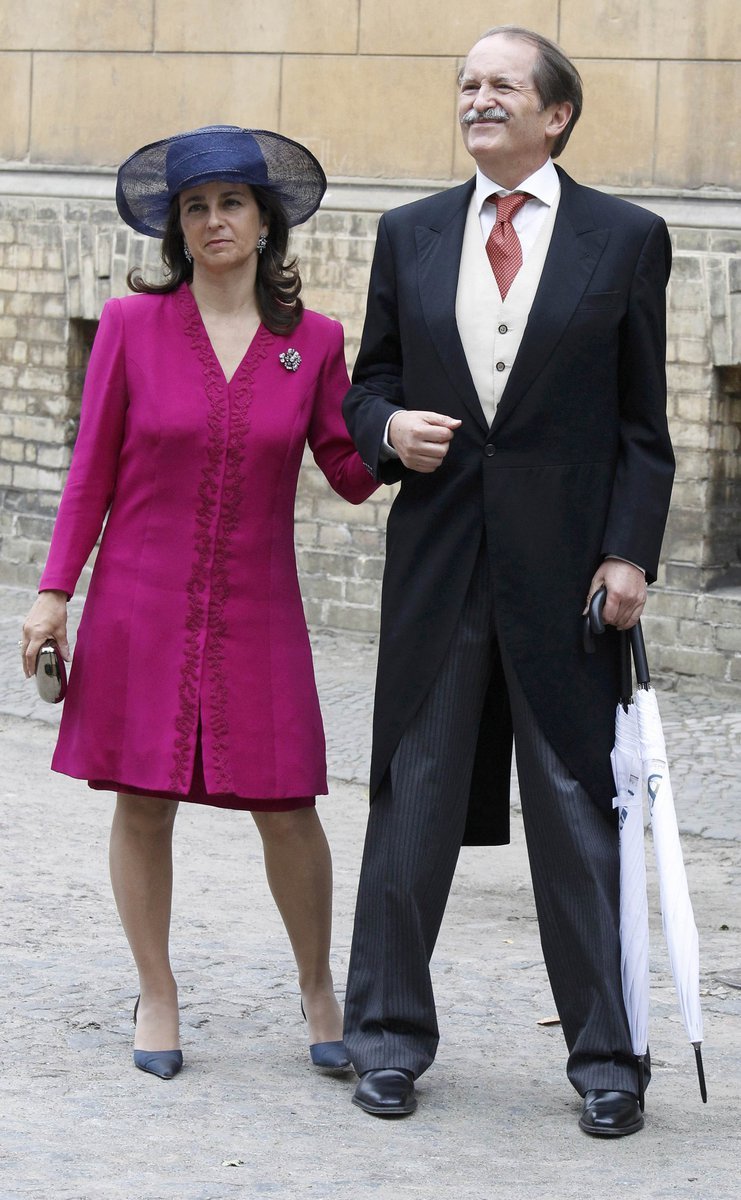 Vévoda Dom Duarte Pio z Braganzy s manželkou Isabelou