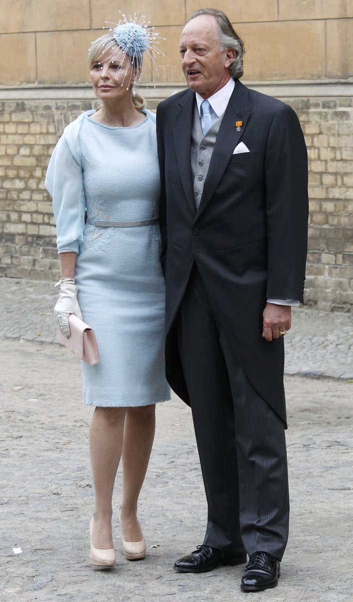 Princ Karl Friedrich s princeznou Katharinou Ninou
