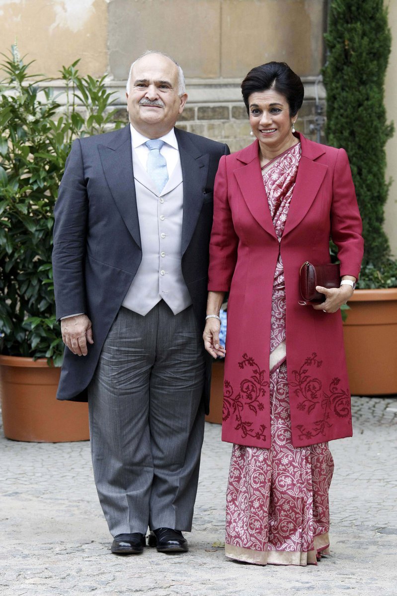Princ Hassan bin Talaal a princezna Sarvath z Jordánska