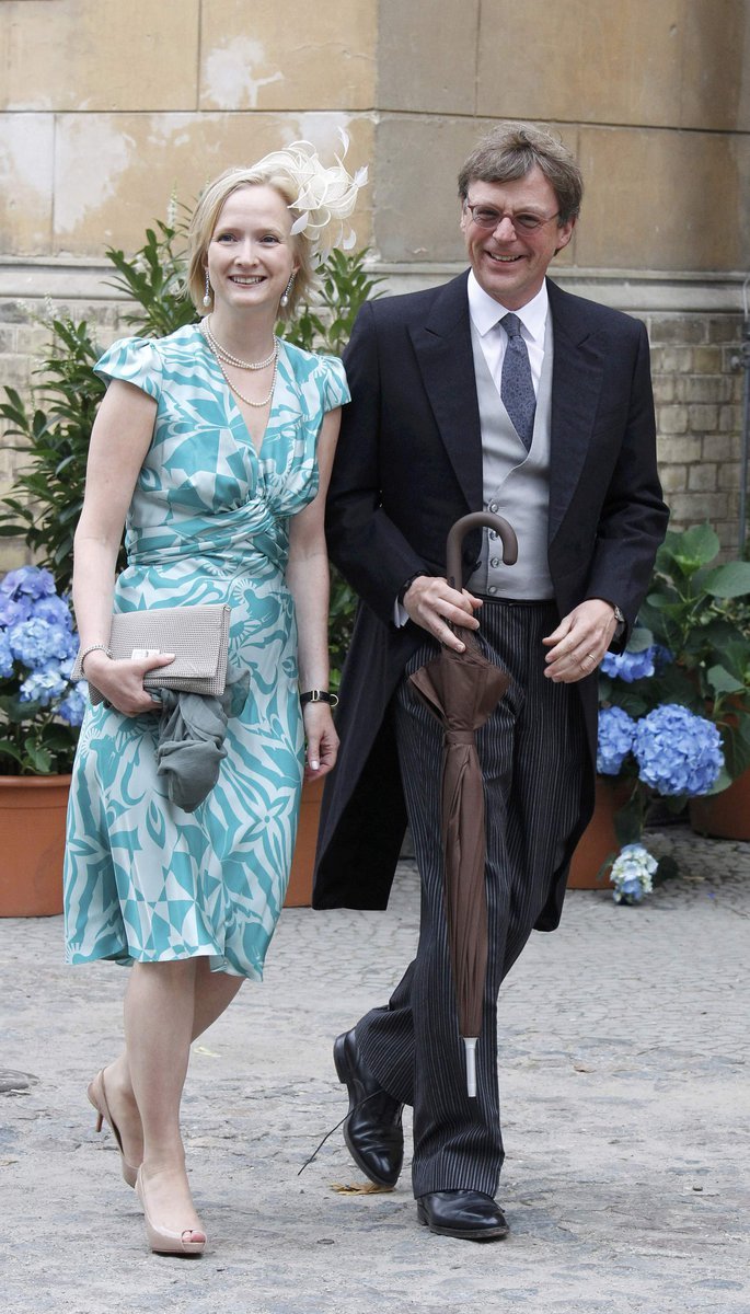 Princ Stephan Leopold s manželkou Marií