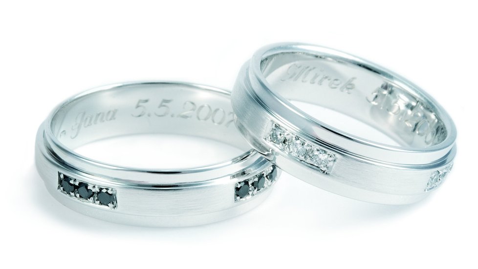 Snubní prsteny, D.I.C., info o ceně na www.dicholding.com.