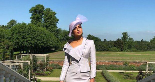 Priyanka Chopra na svatbě Harryho a Meghan