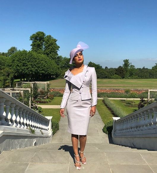 Priyanka Chopra na svatbě Harryho a Meghan