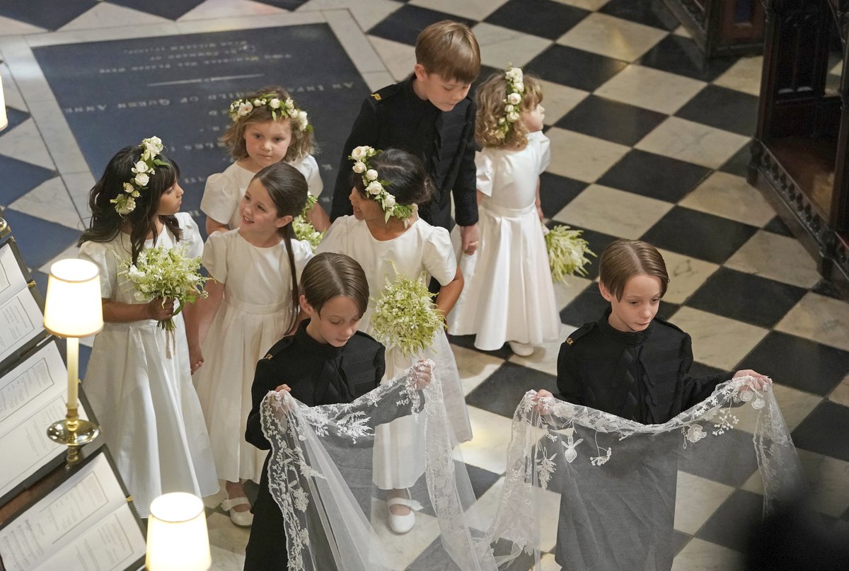 Děti na královské svatbě Harryho a Meghan