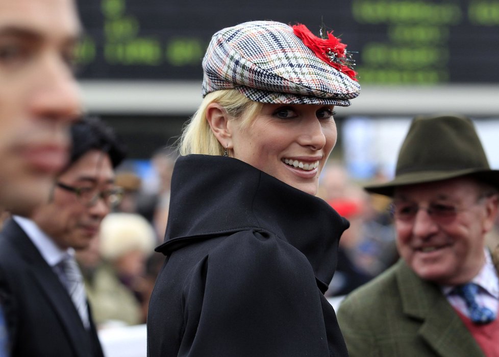 Zara Phillips - sestřenice prince Williama je výbornou jezdkyní