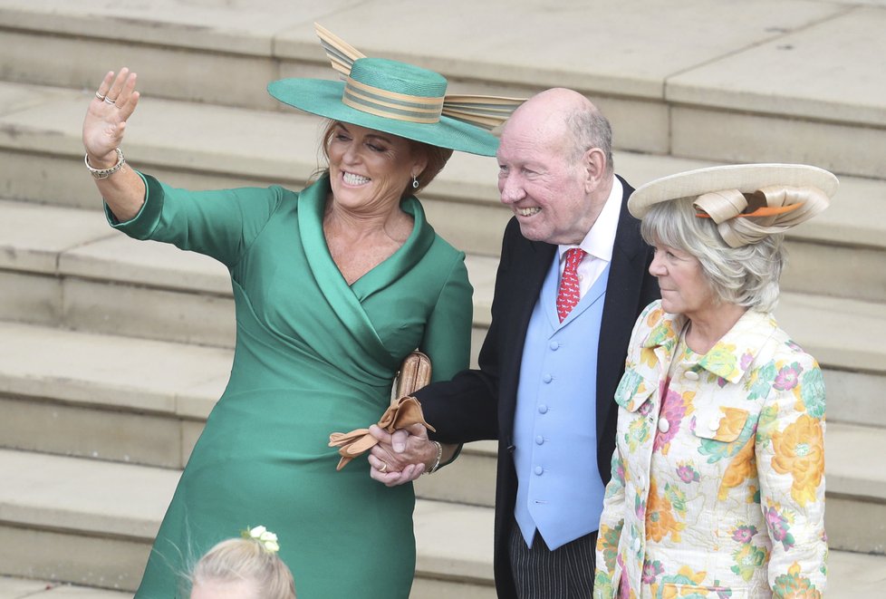 Svatba princezny Eugenie: Sarah Ferguson