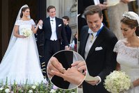 Královská svatba: Švédská princezna Madeleine se vdala. Ženich se rozplakal