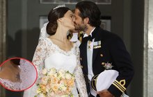 Švédsko zažilo pohádkovou svatbu:  Princezna s černou hvězdou na zádech!