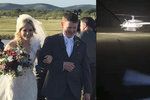 Slavili svatbu, teď chystají pohřeb: S novomanželi se v den svatby zřítil vrtulník.